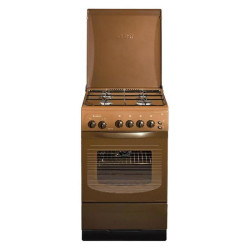 Плита Газовая Gefest 3200-05 К19 коричневый (металлическая крышка) реш.сталь