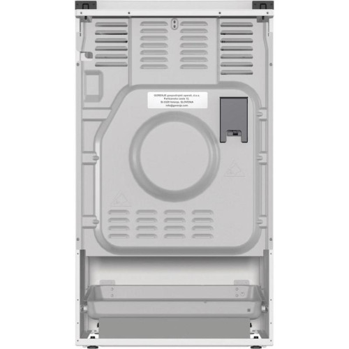 Плита Комбинированная Gorenje GK5C42WF-B белый (металлическая крышка) реш.чугун