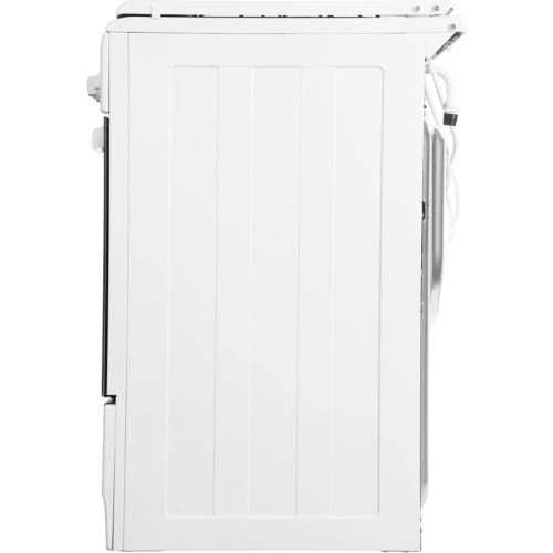 Плита Комбинированная Gefest ПГЭ 5102-03 0023 белый (металлическая крышка) реш.чугун