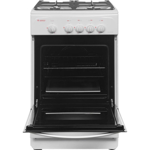 Плита Газовая Gefest CG 50М02 К73 белый (без крышки) реш.чугун