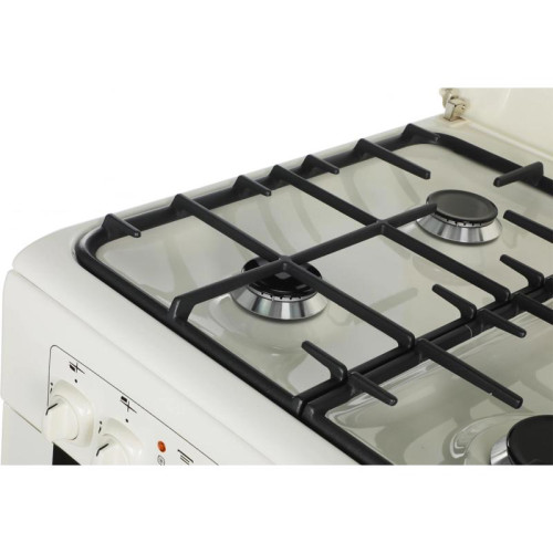 Плита Комбинированная Gefest ПГЭ 6102-03 0167 кремовый (металлическая крышка) реш.чугун