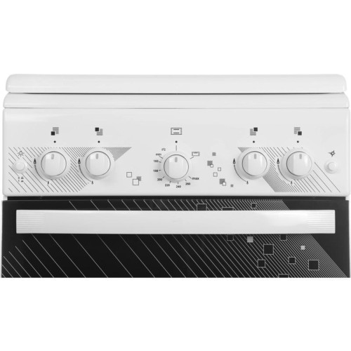 Плита Газовая Gefest ПГ 5100-02 0309 белый (металлическая крышка) реш.чугун