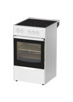 Плита Электрическая Darina 1B EC 331 606 W белый/черный стеклокерамика (без крышки)