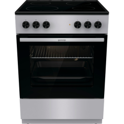 Тип плиты: электрическая, Тип варочной поверхности: стеклокерамическая, Цвет: серый, Ширина, см: 60