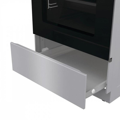 Плита Комбинированная Gorenje GK5B44SF серебристый (стеклянная крышка)