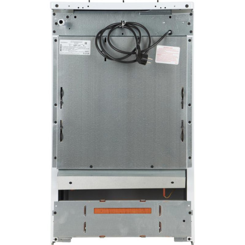 Плита Комбинированная Darina S KM 521 300 W белый/черный реш.сталь