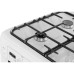 Плита Газовая Gefest 6100-03 белый (металлическая крышка) реш.чугун Плита Газовая Gefest 6100-03 белый (металлическая крышка) реш.чугун