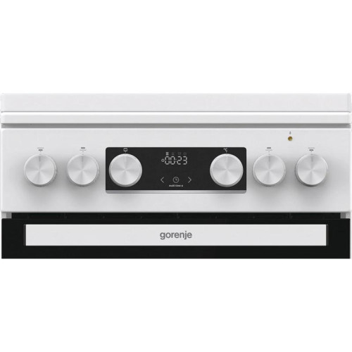 Плита Комбинированная Gorenje GK5C42WF-B белый (металлическая крышка) реш.чугун