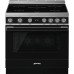 Варочные центры SMEG/ Portofino, Отдельностоящий варочный центр, 90*60 см, черный Варочные центры SMEG/ Portofino, Отдельностоящий варочный центр, 90*60 см, черный