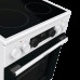 Плита Gorenje/ Плита Gorenje, полезный объем 70 л, эргономичные переключатели, сенсорный программатор IconLED, эмаль SilverMatte, очистка паром, индикатор остаточного тепла для каждой конфорки, дверца CompactDoor 2 стекла + 1 термослой, стеклокерамическая