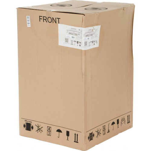 Плита Комбинированная Darina S KM 521 300 W белый/черный реш.сталь