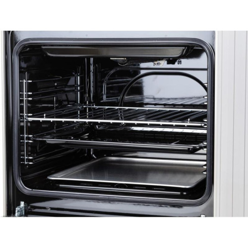 Плита Газовая Gefest ПГ 5100-03 0004 нержавеющая сталь (стеклянная крышка) реш.чугун