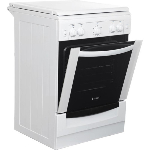 Плита Газовая Gefest ПГ 6100-02 0309 белый (металлическая крышка) реш.чугун