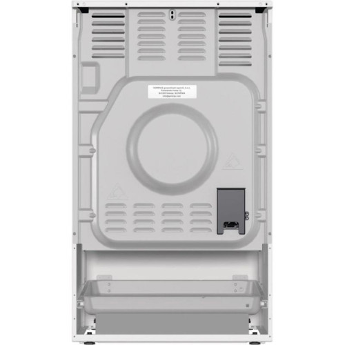Плита Электрическая Gorenje GEC5C42WG белый стеклокерамика (без крышки)