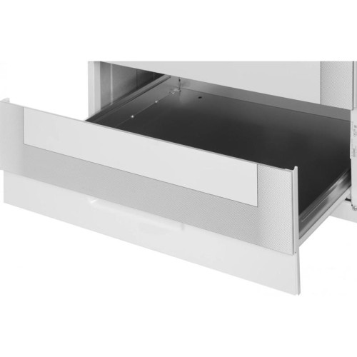 Плита Комбинированная Gefest ПГЭ 6502-03 0242 белый (без крышки) реш.чугун