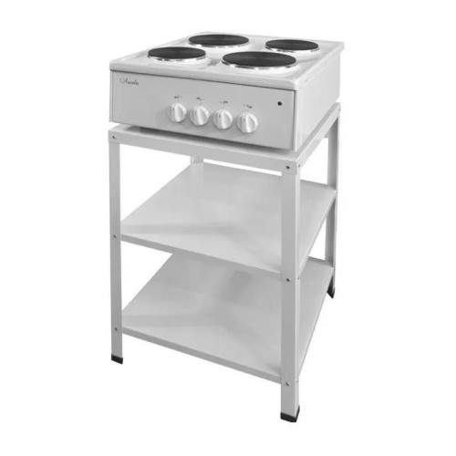 Плита Электрическая Лысьва ПЭН 40М белый ДА эмалированный металл (настольная)