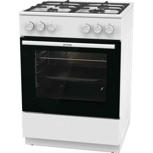Плита Газовая Gorenje GG6A10WFFM белый (без крышки) реш.сталь