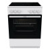 Плита Электрическая Gorenje GEC6A11WG белый стеклокерамика (без крышки)