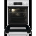 Плита Gorenje/ Плита Gorenje, полезный объем 70 л, эргономичные переключатели, сенсорный программатор IconLED, эмаль SilverMatte, очистка паром, индикатор остаточного тепла для каждой конфорки, дверца CompactDoor 2 стекла + 1 термослой, стеклокерамическая