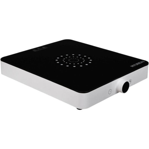 Плита Индукционная Hyundai HYC-0105 белый стеклокерамика (настольная)