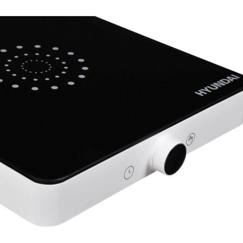 Плита Индукционная Hyundai HYC-0105 белый стеклокерамика (настольная)