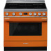 Варочные центры SMEG/ Portofino, Отдельностоящий варочный центр, 90*60 см, оранжевый