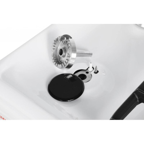 Плита Газовая Gefest CG 50M04 K73 белый (металлическая крышка) реш.чугун