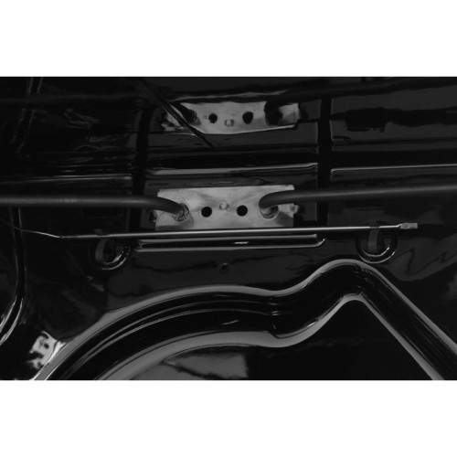 Плита Комбинированная Darina 1D KM 241 337 W белый/черный (стеклянная крышка) реш.сталь