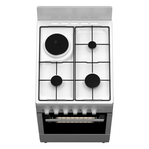 Плита Комбинированная Darina 1E КМ 241 321 W белый (без крышки) реш.сталь