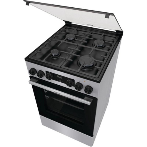 Плита Комбинированная Gorenje GK5C41SF серый (стеклянная крышка) реш.чугун