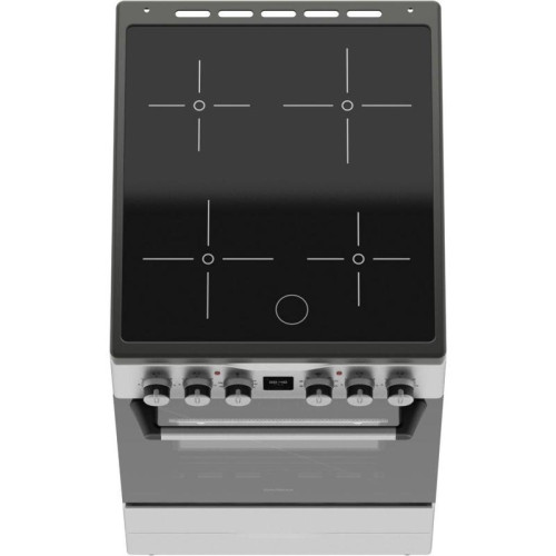 Плита Электрическая Darina PLS ECI 241 616 1S серебристый/черный стеклокерамика (без крышки)