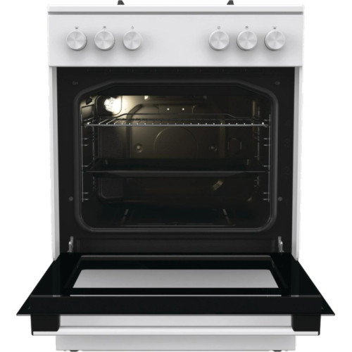 Плита Газовая Gorenje GG6A10WFFM белый (без крышки) реш.сталь