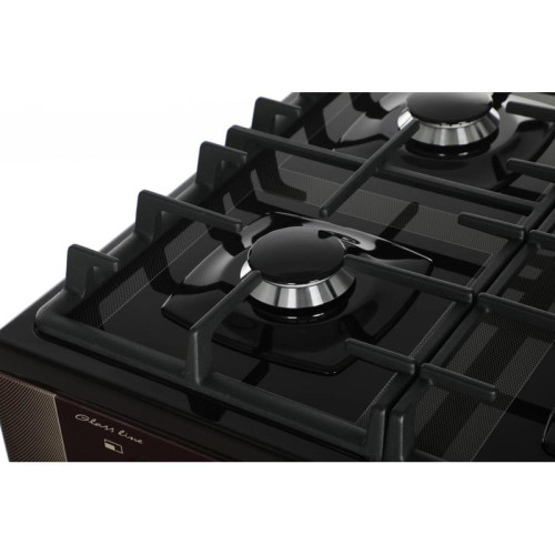 Плита Комбинированная Gefest ПГЭ 6502-03 0030 коричневый (без крышки) реш.чугун