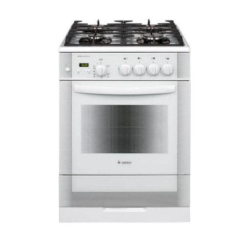 Плита Газовая Gefest ПГ 6500-03 0042 белый (без крышки) реш.чугун
