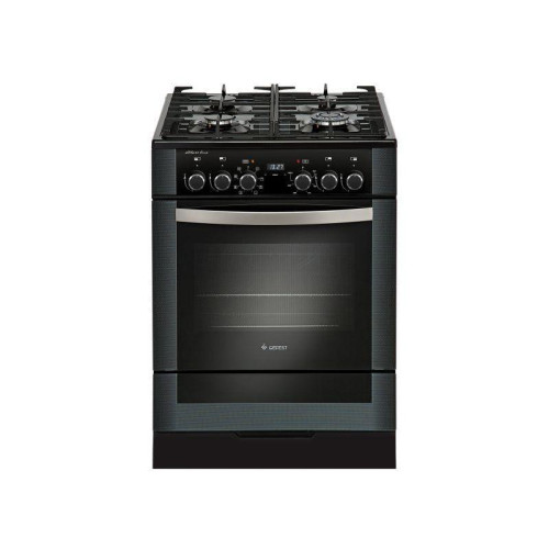 Плита Комбинированная Gefest ПГЭ 6502-03 0244 черный (без крышки) реш.чугун