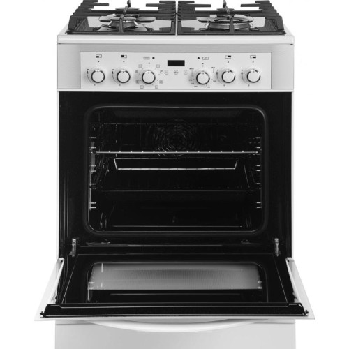 Плита Комбинированная Gefest ПГЭ 6502-03 0242 белый (без крышки) реш.чугун