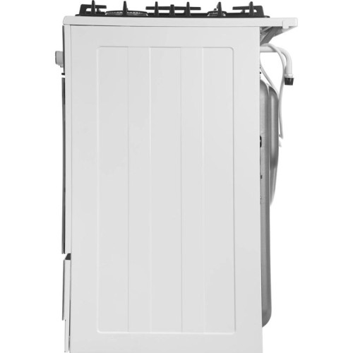 Плита Комбинированная Gefest ПГЭ 6502-03 0242 белый (без крышки) реш.чугун