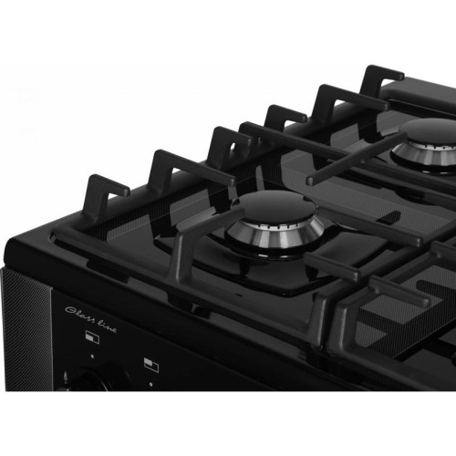 Плита Комбинированная Gefest ПГЭ 6502-02 0044 черный (без крышки) реш.чугун