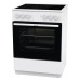 Плита Электрическая Gorenje GEC6A11WG белый стеклокерамика (без крышки)