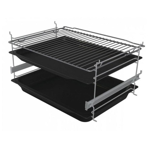 Плита Комбинированная Gorenje GKS6C72XF нержавеющая сталь (стеклянная крышка) реш.чугун