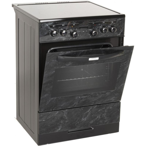Плита Электрическая Gefest ЭП Н Д 6560-03 0053 черный/мрамор стеклокерамика (без крышки)