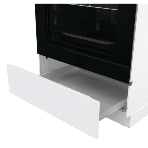 Плита Электрическая Gorenje GEC6A11WG белый стеклокерамика (без крышки)
