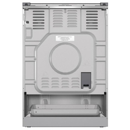 Плита Комбинированная Gorenje GKS6C72XF нержавеющая сталь (стеклянная крышка) реш.чугун