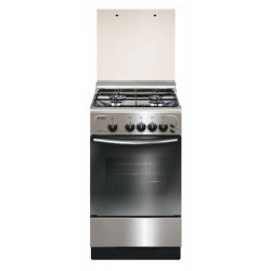 Плита Газовая Gefest ПГ 3200-06 К62 нержавеющая сталь (стеклянная крышка) реш.сталь