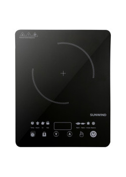 Плита Индукционная SunWind SCI-0502 черный стеклокерамика (настольная)
