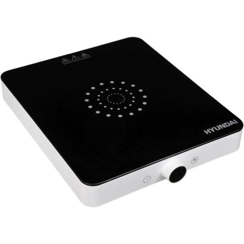 Плита Индукционная Hyundai HYC-0105 белый стеклокерамика (настольная)