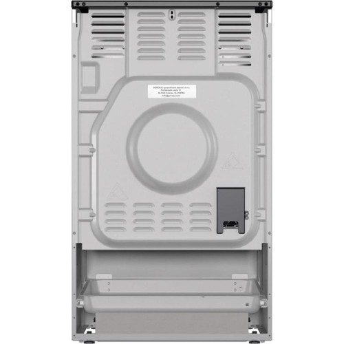 Плита Электрическая Gorenje GEC5A12SG серый/черный стеклокерамика (без крышки)