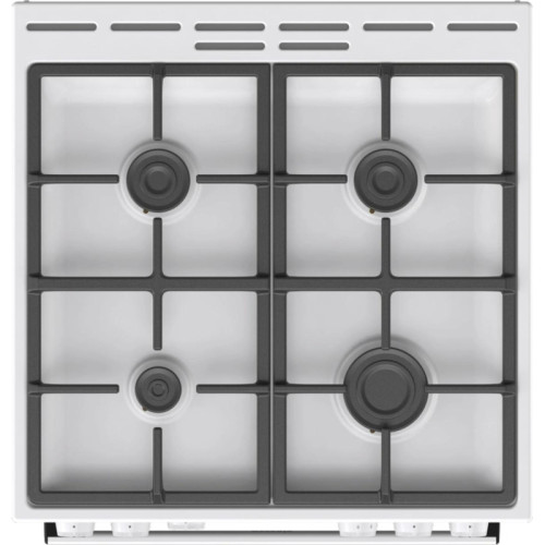 Плита Газовая Gorenje GG6A10WFFM белый (без крышки) реш.сталь