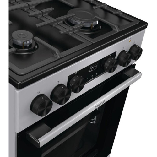 Плита Комбинированная Gorenje GK5C41SF серый (стеклянная крышка) реш.чугун