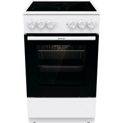 Тип плиты: электрическая, Тип варочной поверхности: электрическая, Цвет: белый, Гриль: Есть, Ширина, см: 50